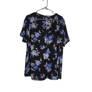 Torrid Floral Blouse SZ 1X